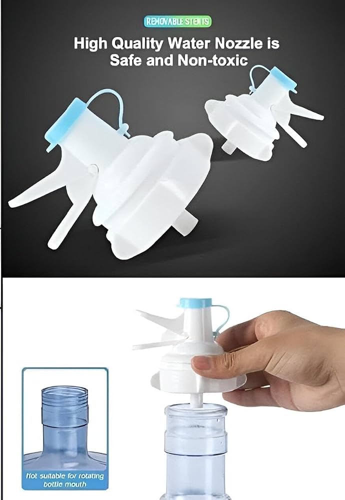 Stainless Steel Water Bottle Holder Stand with Tap