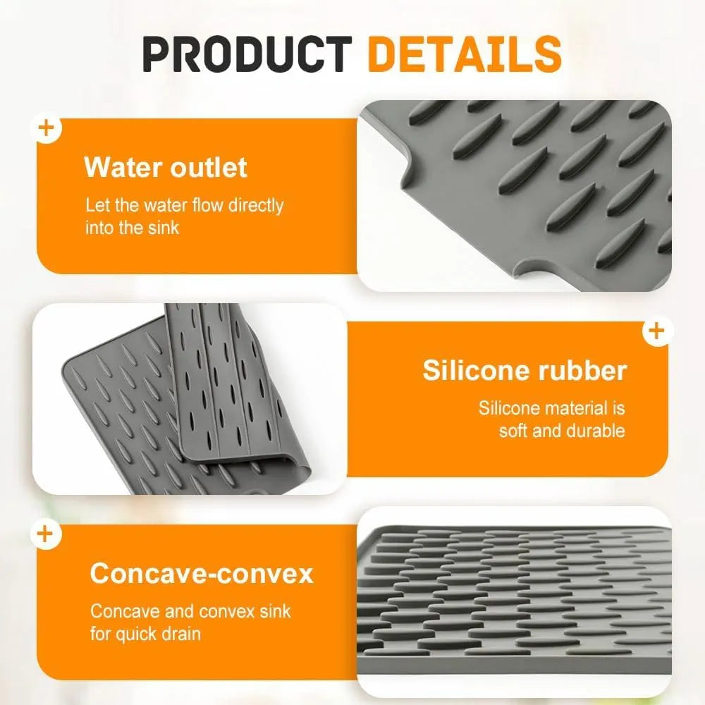 Silicone Sink Drainage Matt