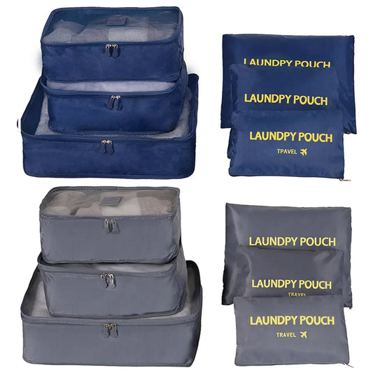 6 Pcs Travel Storage Organizer Bags