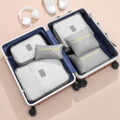 6 Pcs Travel Storage Organizer Bags