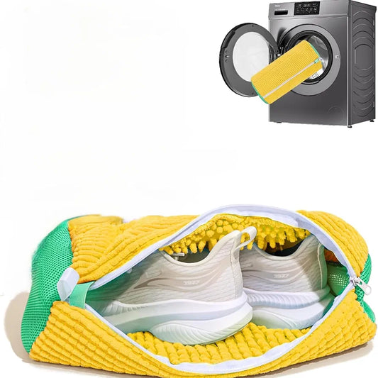 Shoe Washing Machine Bag - Laundry Shoe Bag for Washer and Dryer for All Shoe Types