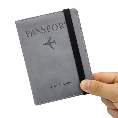 Smart Leather Travel Passport Wallet