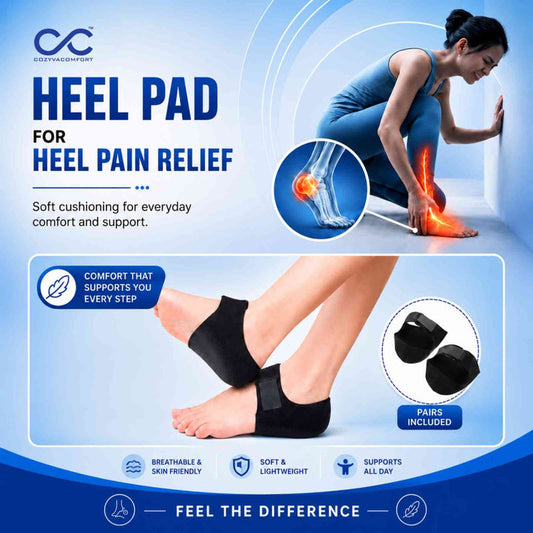Heel Pad For Heel Pain Relief ( 1Pair )
