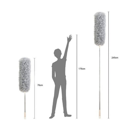 Long Handle Microfiber Grey Duster