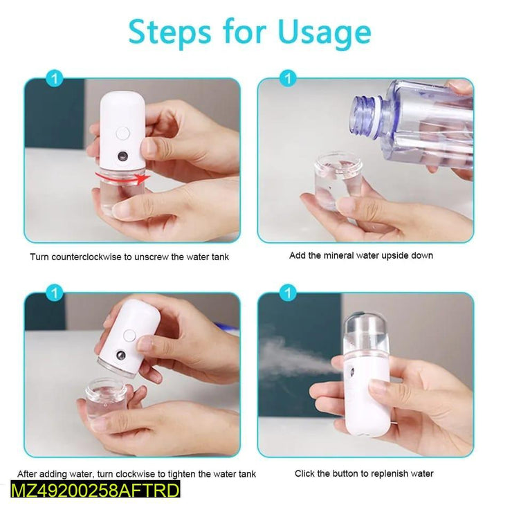 Facial Mist Sprayer Humidifier