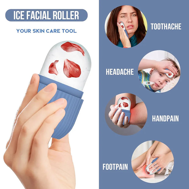 Hydrating Silicone Face Ice Roller