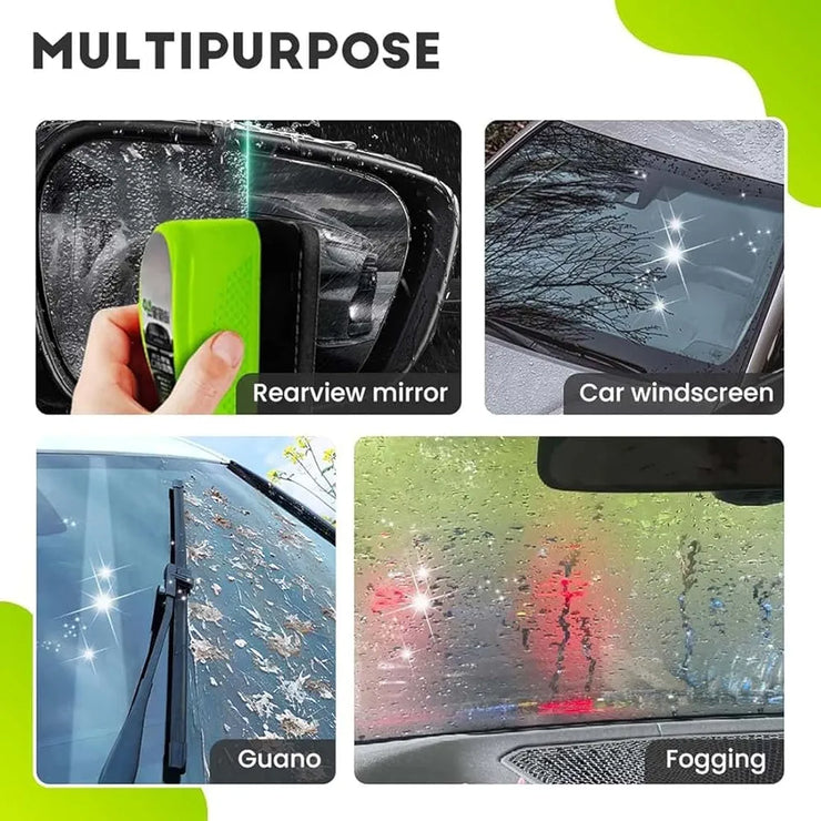Car oil film cleaner brush | Clear vision glass cleaner