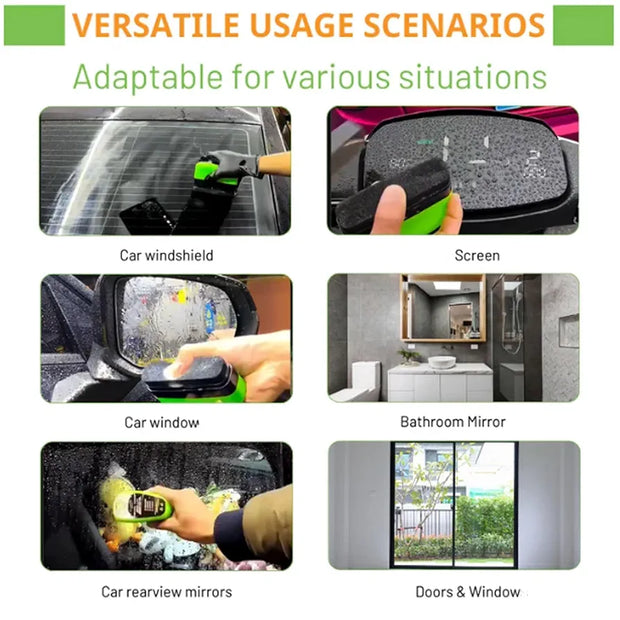 Car oil film cleaner brush | Clear vision glass cleaner