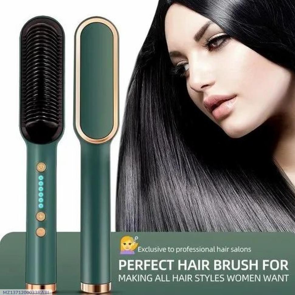 Portable Hair Straightener Brush