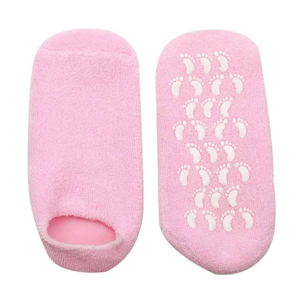 Moisturizing Spa Gel Socks Treatment For Dry Feet