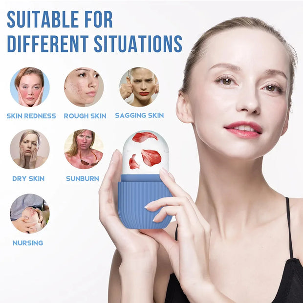 Hydrating Silicone Face Ice Roller