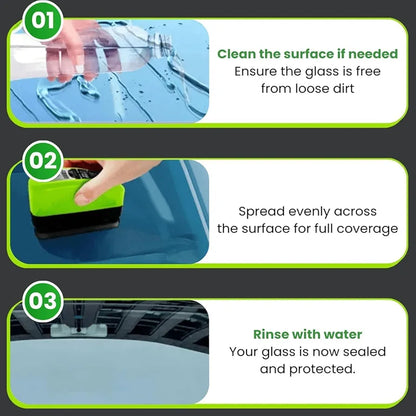 Car oil film cleaner brush | Clear vision glass cleaner